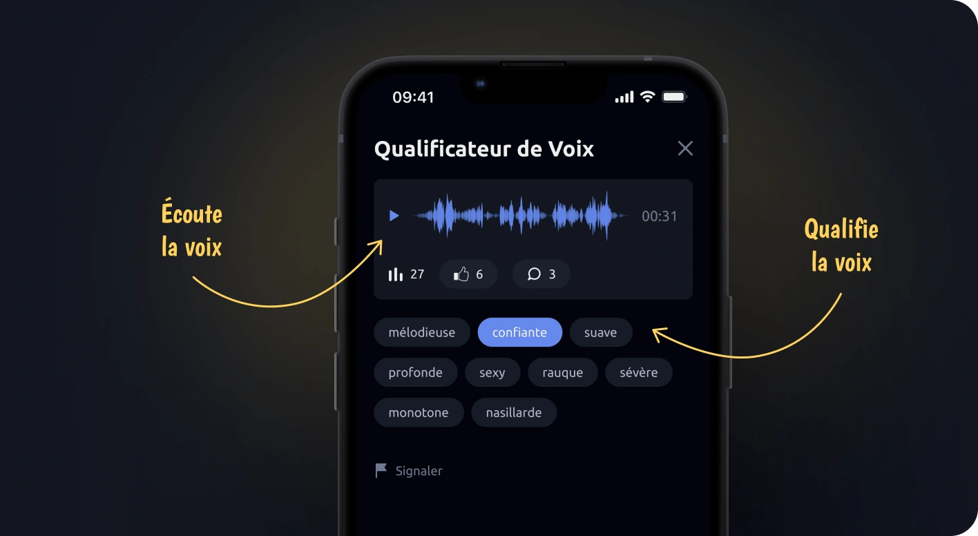 Qualificateur de Voix
